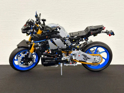 New Technical Motorcycle Model Building Blocks Advanced Building Set For Adults Bricks Creative DIY Toys Gifts 1478PCS