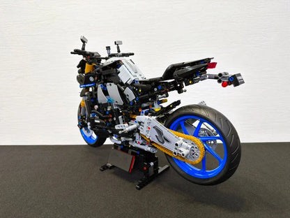 New Technical Motorcycle Model Building Blocks Advanced Building Set For Adults Bricks Creative DIY Toys Gifts 1478PCS