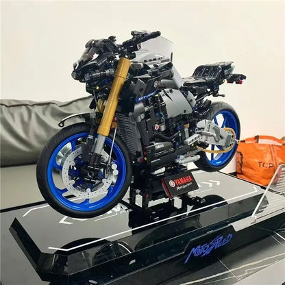 New Technical Motorcycle Model Building Blocks Advanced Building Set For Adults Bricks Creative DIY Toys Gifts 1478PCS
